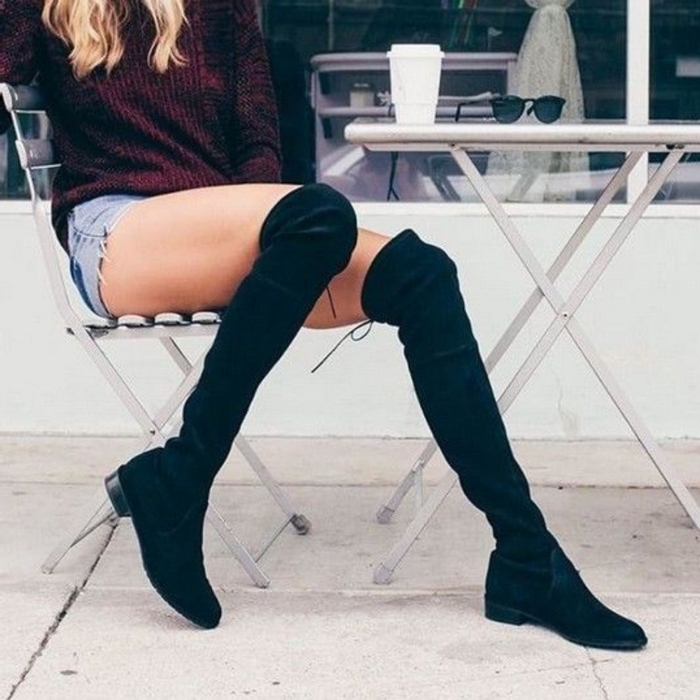 Catherine Malandrino Revolve Over The Knee Boots - Picture 2 of 8
